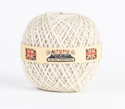 Nutscene Nutscene Twine Ball - 250 grams, White