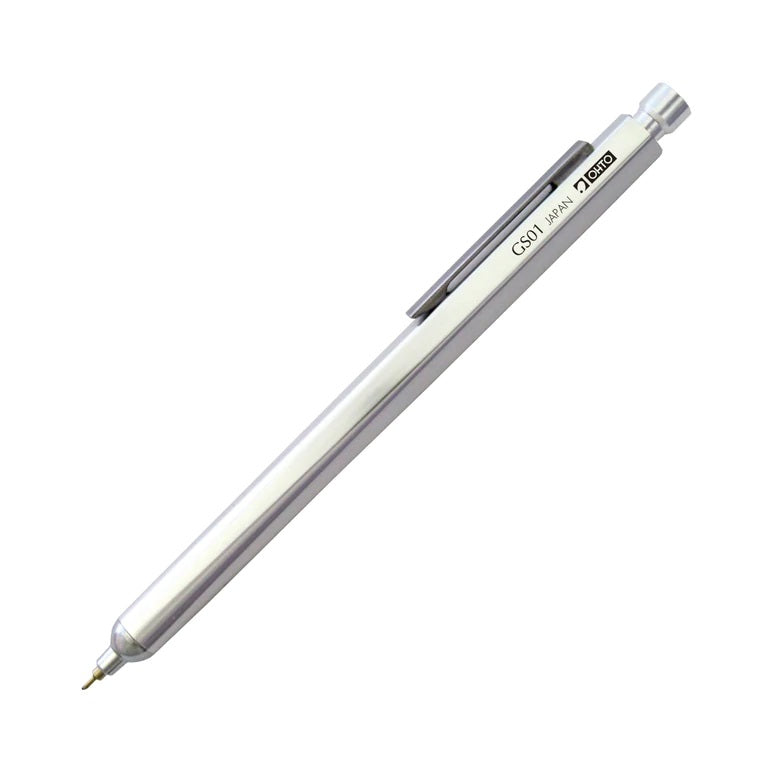 OHTO OHTO Horizon GS01 Ballpoint Pen - Silver