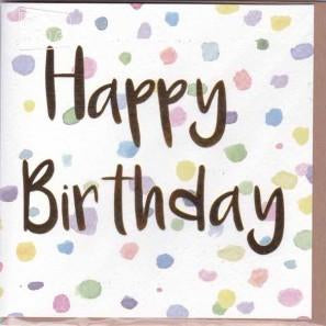 Paper Street Card Co. Paper Street Greeting Card - Happy Birthday Spots