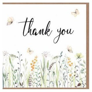 Paper Street Card Co. Paper Street Greeting Card - Thank You Meadow