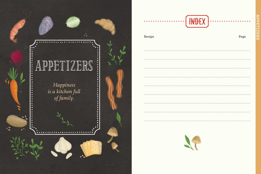 Paperpoint Peter Pauper Press Recipe Book - Our Family Recipes