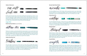 Peter Pauper Press Brush Lettering from A - Z