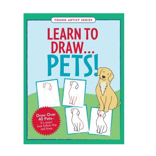 Peter Pauper Press Learn to Draw - Pets