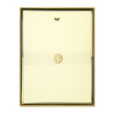 Peter Pauper Press Letter Set - Gold Butterfly