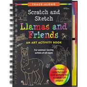 Peter Pauper Press Scratch & Sketch - Llamas & Friends