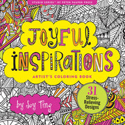 Peter Pauper Press Studio Series Colouring Book - Joyful Inspirations