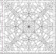 Peter Pauper Press Studio Series Colouring Book - Kaleidoscope Designs