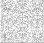 Peter Pauper Press Studio Series Colouring Book - Kaleidoscope Designs