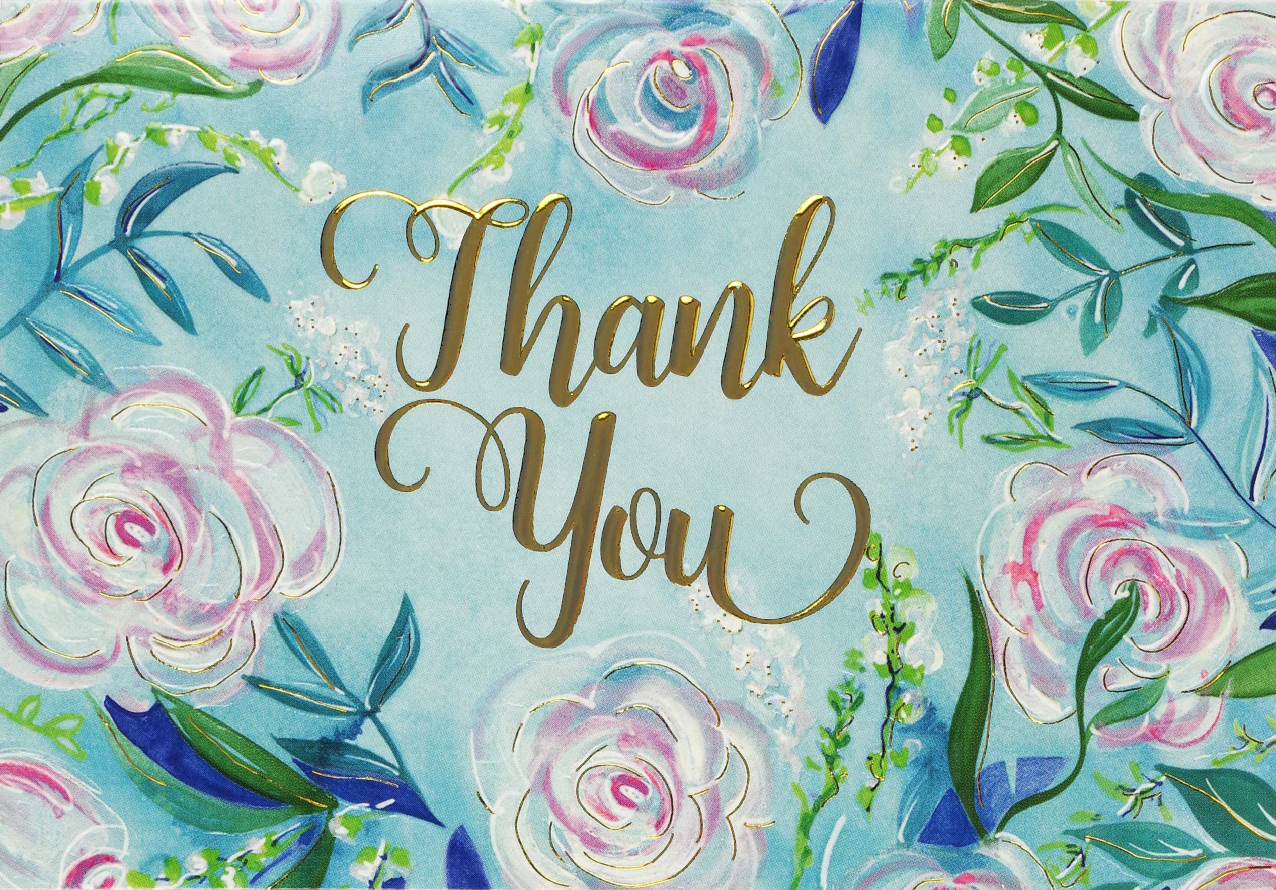 Peter Pauper Press Thank You Card Set - Blue Dreams