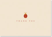 Peter Pauper Press Thank You Card Set - Ladybug