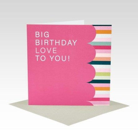 Rhicreative Rhicreative Greeting Card - Big Birthday Love