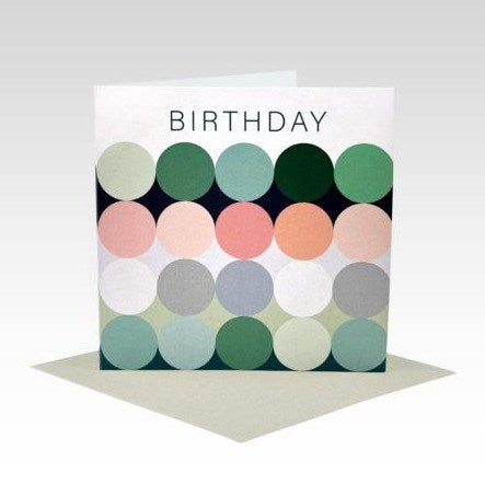 Rhicreative Rhicreative Greeting Card - Birthday Circles