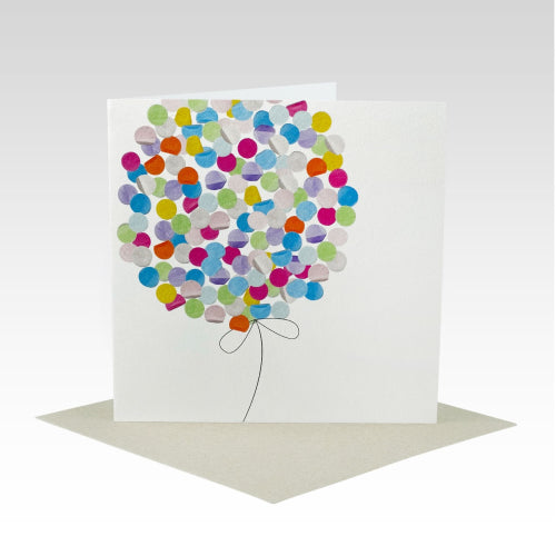 Rhicreative Rhicreative Greeting Card - Confetti Balloon