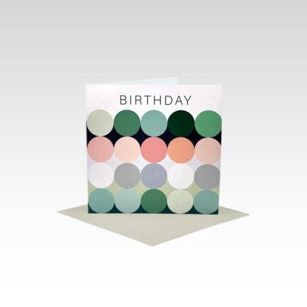 Rhicreative Rhicreative Mini Card - Birthday Circles