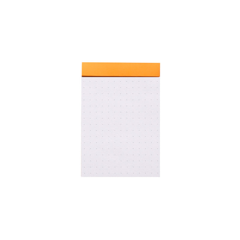 Rhodia Rhodia #12 Notepad - Dotted, 9 x 12cm, Orange