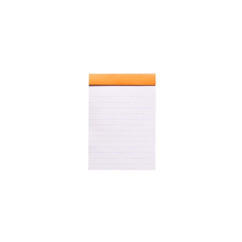 Rhodia Rhodia #12 Notepad - Ruled, 9 x 12cm, Orange