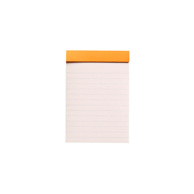 Rhodia Rhodia #12 Premium Notepad - Ruled, 9 x 12cm, Black