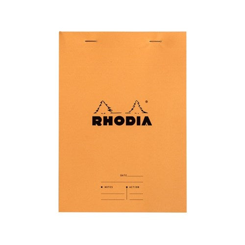 Rhodia Rhodia #16 Meeting Notepad - Ruled, A5, Orange