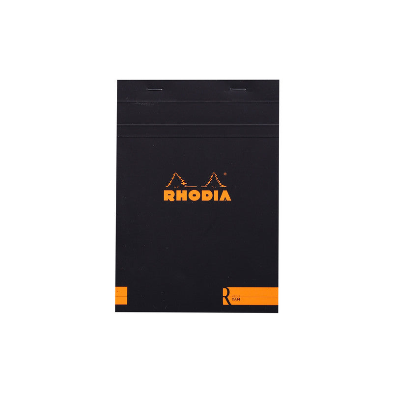 Rhodia Rhodia #16 Premium Notepad - Plain, A5, Black