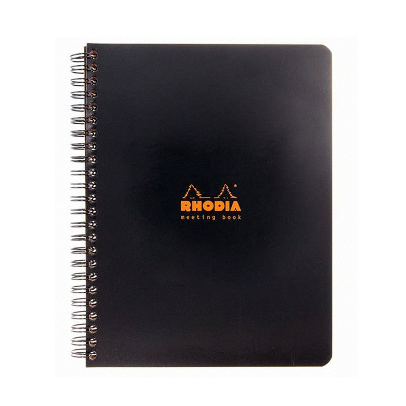 Rhodia Rhodia Meeting Book - Ruled, A4, Black