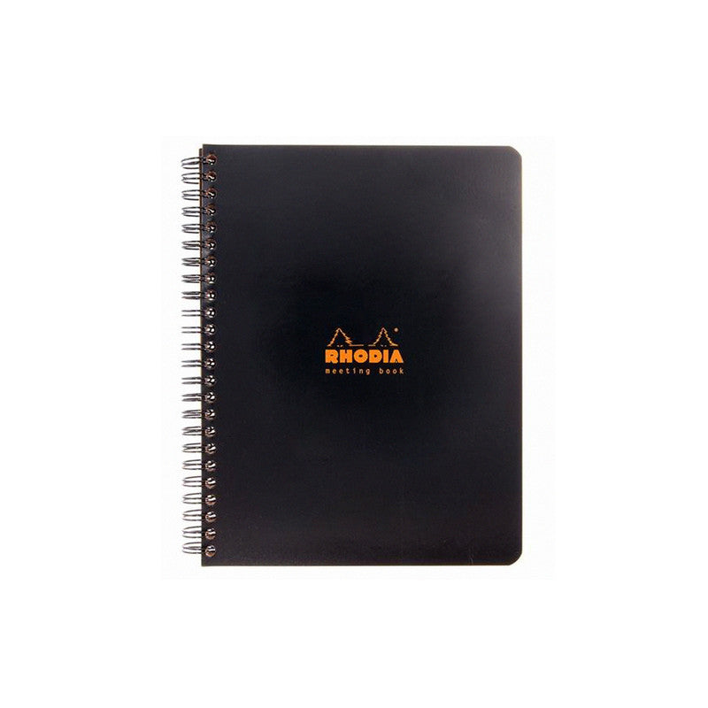 Rhodia Rhodia Meeting Book - Ruled, A5, Black