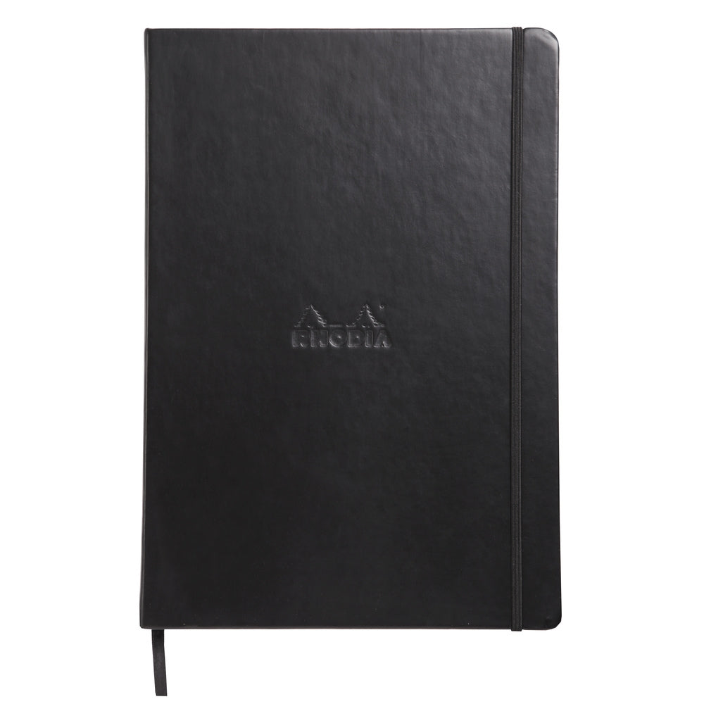 Rhodia Rhodia WebNotebook - Ruled, A4, Black