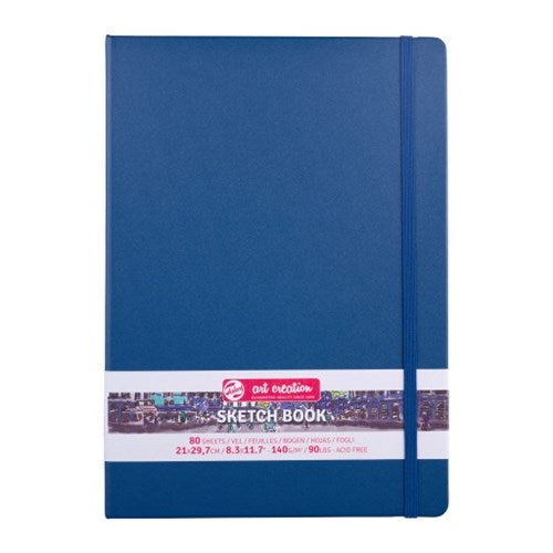 Royal Talens Talens Art Creation "TAC" Sketchbook - 21 x 29cm, Navy Blue