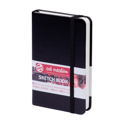 Royal Talens Talens Art Creation "TAC" Sketchbook - 9 x 14cm, Black