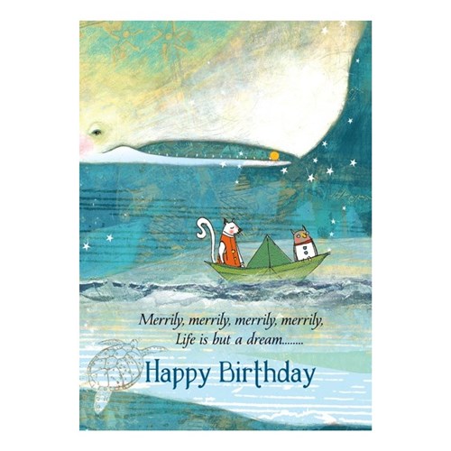 Sacredbee Sacredbee Birthday Card - Merrily Birthday