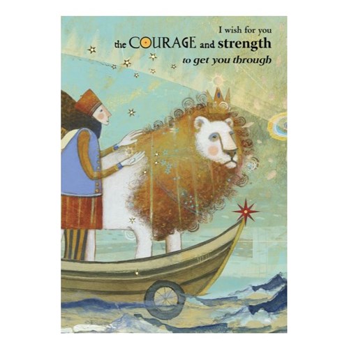 Sacredbee Sacredbee Greeting Card - Courage