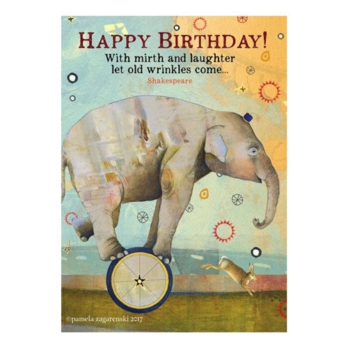 Sacredbee Sacredbee Greeting Card - Wrinkles Birthday