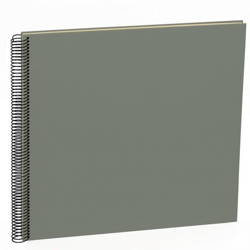 Semikolon Semikolon Spiral Bound Photo Album - Large, Grey, Cream Pages