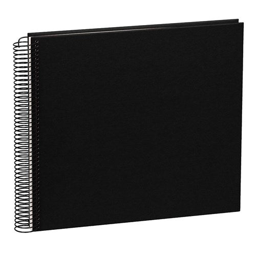 Semikolon Semikolon Spiral Bound Photo Album - Medium, Black, Cream Pages