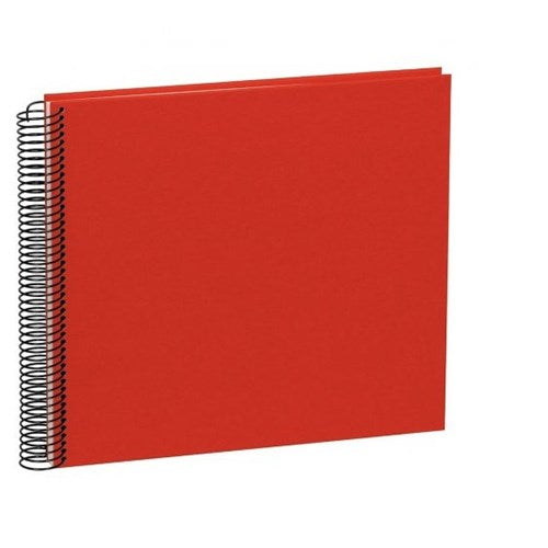 Semikolon Semikolon Spiral Bound Photo Album - Medium, Red, Cream Pages