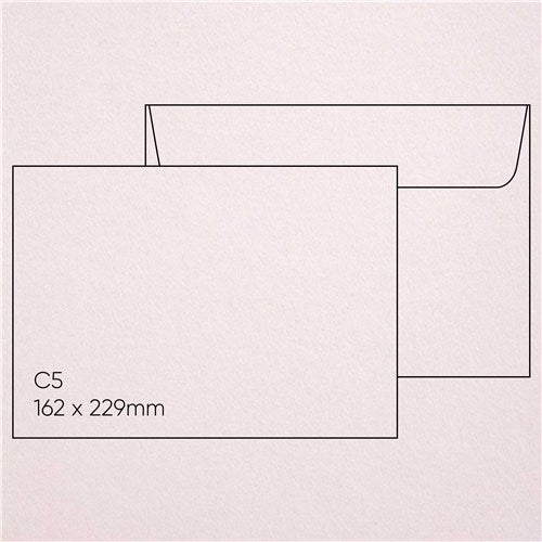 Sirio Colors C5 Envelope (162 x 229mm) - Sirio Color Nude, Pack of 10