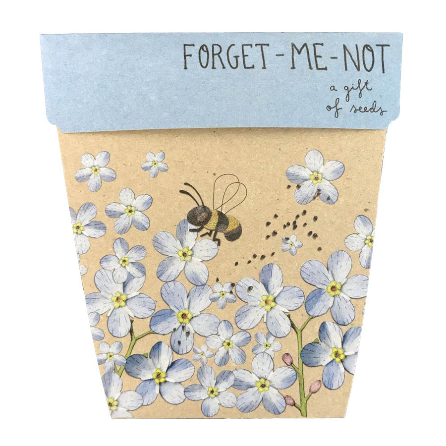 Sow n Sow Gift of Seeds Card - Forget Me Not