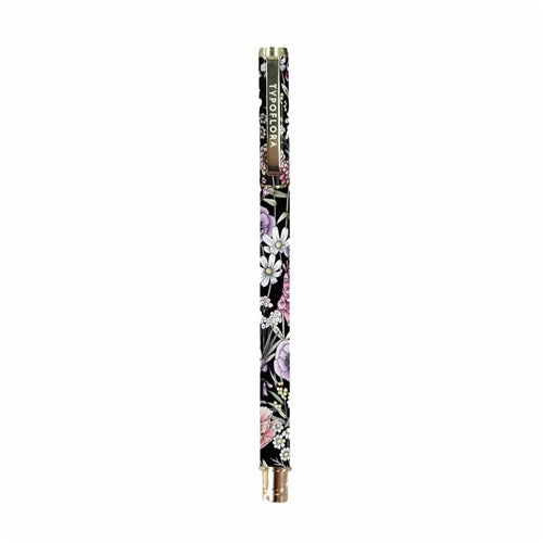 Typoflora Typoflora Rollerball Pen - Field of Flowers, Black