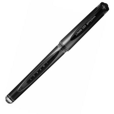 Uni-ball Uni-ball Impact Gel Ink Pen, 1.0mm Broad,  Black