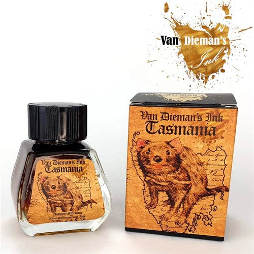 Van Dieman's Ink Van Dieman's Fountain Pen Ink - Tasmania Series, Autumn Morning, Shimmering, 30ml