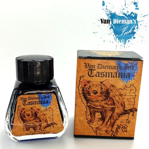 Van Dieman's Ink Van Dieman's Fountain Pen Ink - Tasmania Series, Icy Great Lake, Shimmering, 30ml