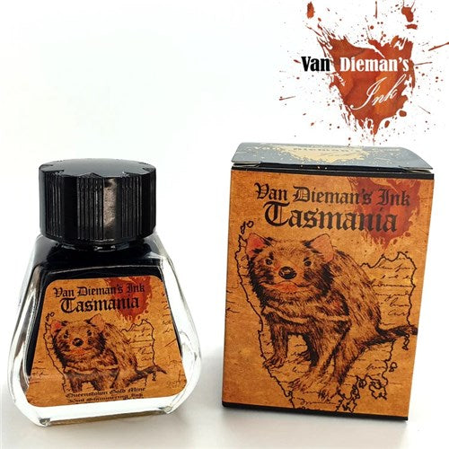 Van Dieman's Ink Van Dieman's Fountain Pen Ink - Tasmania Series, Queenstown Gold Mine, Shimmering, 30ml