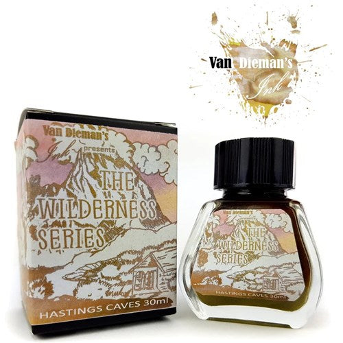 Van Dieman's Ink Van Dieman's Fountain Pen Ink - Wilderness Series, Hastings Caves, Shimmering, 30ml