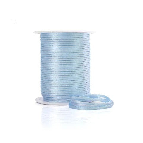 Vandoros Cord: 2mm China Knot - Sky Blue (per metre)