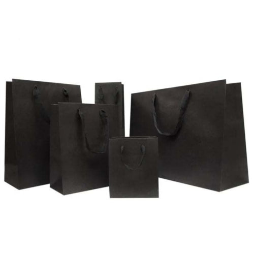 Vandoros Gift Bag - Metro, Black, "A" Mini, 127x152x102mm