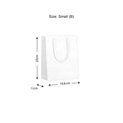 Vandoros Gift Bag - Metro, White, "B" Small, 198x250x110mm