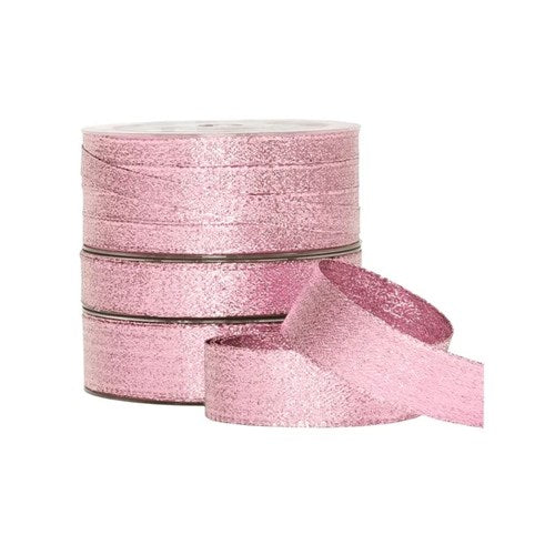 Vandoros Ribbon: 10mm Stellar - Pink (per metre)