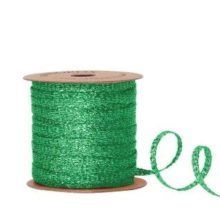 Vandoros Ribbon 20M Bobbin - 3mm Lumi, Emerald