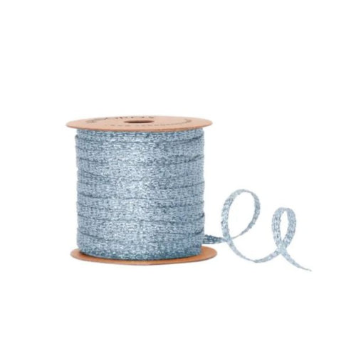 Vandoros Ribbon 20M Bobbin - 3mm Lumi, French Blue