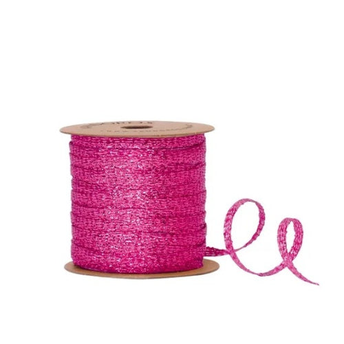 Vandoros Ribbon 20M Bobbin - 3mm Lumi, Fuchsia