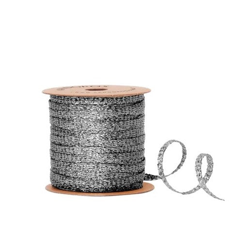 Vandoros Ribbon 20M Bobbin - 3mm Lumi, Gunmetal